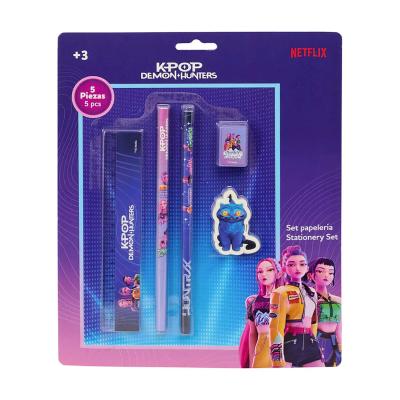 Set cancelleria completo k‑pop demon hunters ufficiale – kit scuola