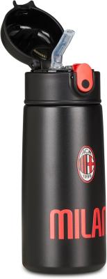 Seven Borraccia termica AC MILAN per ragazzi, Acciaio inox bpa free, Mantenimento temperatura: caldo 12h/freddo 24h, Bambino, Ragazzo, Calcio, Prodotto ufficiale, Idea regalo