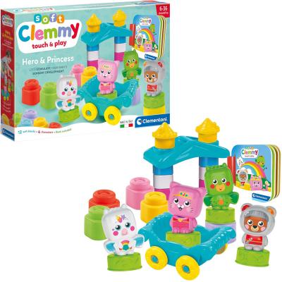 CLEMENTONI SOFT CLEMMY BABY HERO & PRINCESS PLAYSET 17835