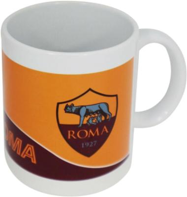 TAZZA CERAMICA UFFICIALE AS ROMA LOGO