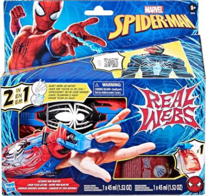 HASBRO SPARA RAGATELE REAL WEBS SPIDER MAN