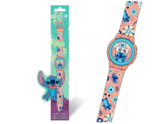 OROLOGIO DA POLSO DIGITALE TONDO DISNEY STITCH