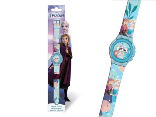 OROLOGIO DA POLSO DIGITALE TONDO DISNEY FROZEN