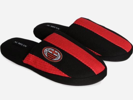 GRIFF PANTOFOLA MILAN UFFICIALE ROSSONERO STEMMA