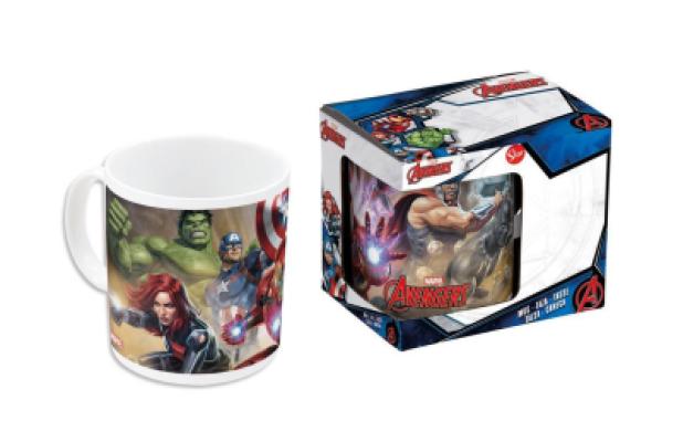 MARVEL AVENGERS TAZZA CERAMICA MANICO SCATOLATA