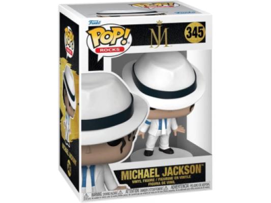 FUNKO POP ROCKS 345 MICHAEL JACKSON COLLECTION ABITO BIANCO CAPPELLO