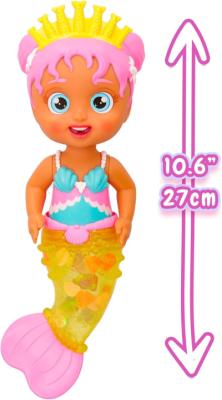 IMC TOYS BLOOPIES BAMBOLA SIRENA JULIA CAMBIA COLORE NELL'ACQUA