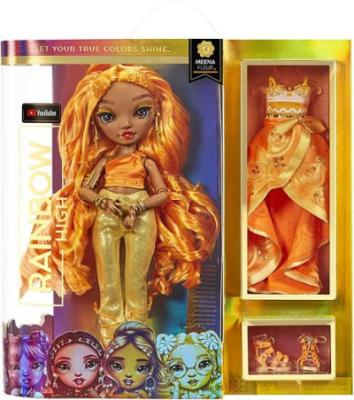 MGA RAINBOW HIGH CAPELLI ARANCIO LOOK ARANCIO ACCESSORI + BAMBOLA 4 SERIE