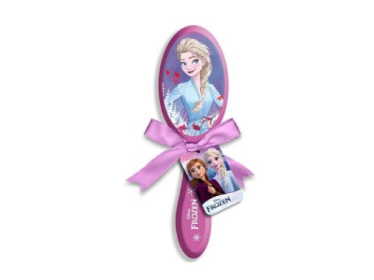 DISNEY FROZEN SPAZZOLA FUCSIA FIOCCO ELSA REGALO