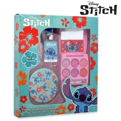 DISNEY STITCH CONFEZIONE REGALO TROUSSE+PROFUMO+ SPECCHIETTO SET BELLEZZA