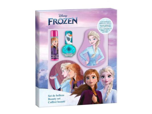 DISNEY FROZEN ELSA SET BELLEZZA BALSAMO LABBRA SMALTO SPECCHIETTO LUCIDALABBRA