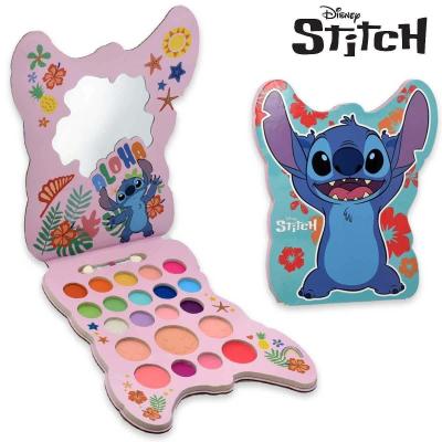 DISNEY STITCH TROUSSE ALOHA SAGOMATA OMBRETTI PENNELLO SPECCHIO