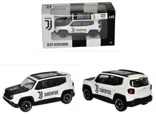 JUVENTUS PRODOTTO UFFICIALE AUTO MODELLINO SCALA 1:43 JEEP RENEGADE