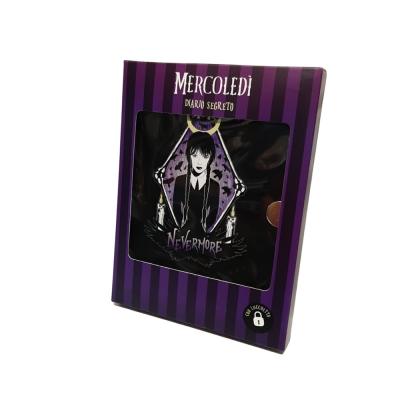 SEVEN DIARIO SEGRETO CON LUCCHETTO MERCOLEDÌ ADAMS NEVERMORE