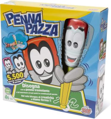 Grandi Giochi - Penna Pazza gioco in scatola, tre giocatori, dai 6 anni +