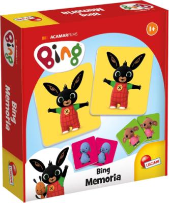 LISCIANI- memo Games, Bing Memoria, Multicolore