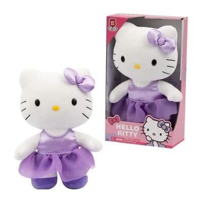 Giochi preziosi peluche hello Kitty 30cm vestito viola