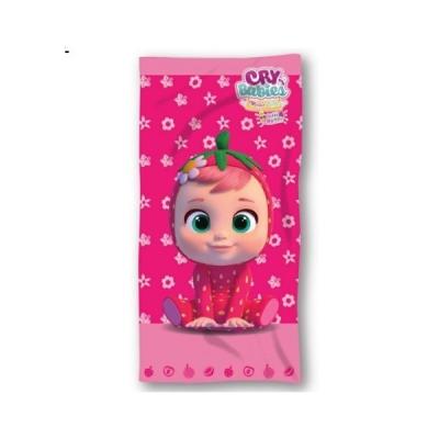 Telo mare CRY BABIES 70×140CM FUCSIA