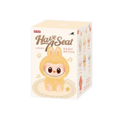 Labubu have a Seat pop mart versione seduto, scatola a sorpresa 6 colori 1 secret