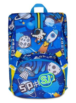 Zaino scuola elementare SEVEN SJ 2025/26 spazio astronauta dimensioni 27×39×16, capienza 24lt, garanzia 4 anni