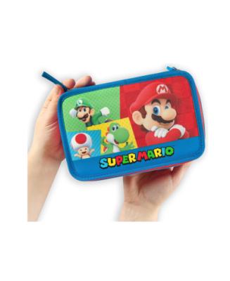 Franco Panini astuccio tre zip super mario 2025/26 completo di materiale scolastico