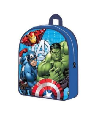 Zainetto Marvel Avengers tasca unica celeste,Hulk ,capitan america,iron man