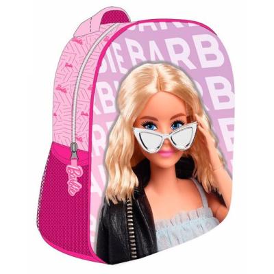 Mattel zainetto Barbie stampa 3d con occhiali da sole,rosa,tasca unica,due tasche laterali per borraccia