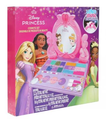 Disney principesse cosmetic set specchiera con trucchi,luci e suoni