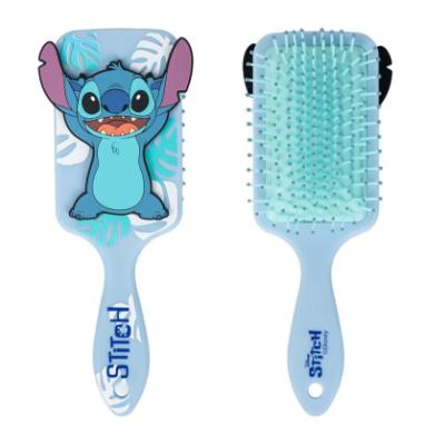 Cerda Disney Stitch spazzola per capelli azzurra