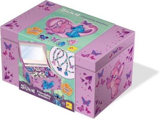 Lisciani Disney portagioie con cute charm,crea braccialetti