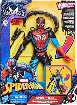 Hasbro Marvel Spider-Man, Action Figure di Spider-Man VenomVersus Liquid Shifter con Accessori
