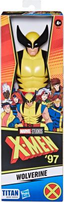 Marvel Hasbro X-Men, Action Figure Giocattolo di Wolverine Titan Hero Series, Personaggio da 28,5 cm degli X-Men, Giochi da Supereroi per Bambini da 4 anni da Collezione