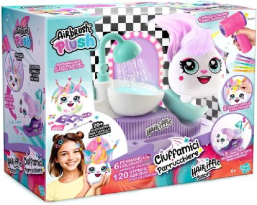 Rocco Giocattoli Airbrush Plush Ciuffamici Parrucchiere