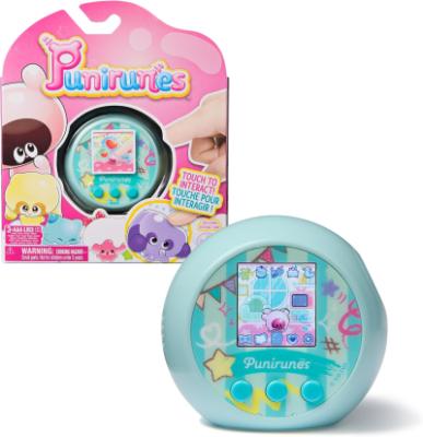 Punirunes, il tuo Cucciolo Digitale, Interattivo e Sensoriale, 55 Personaggi da Collezionare, Reagisce al tuo Tocco, Display LED a Colori, Giocattoli per Bambini e Bambine, 5+ Anni