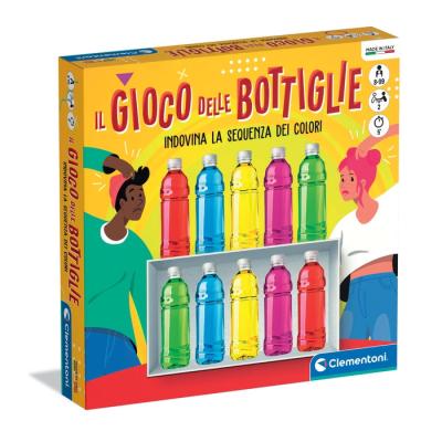 Gioco delle bottiglie -Clementoni -indovina la sequenza delle bottiglie