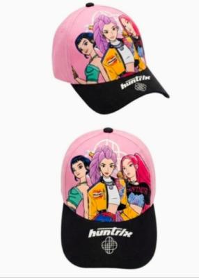 Cappello visiera K POP DEMON HUNTRIX viola E blu